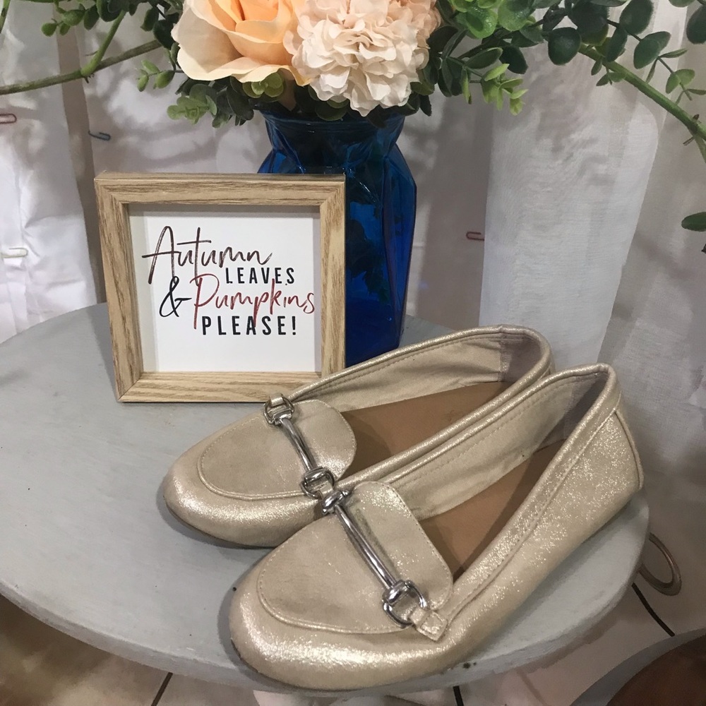 Champagne Lady Loafers